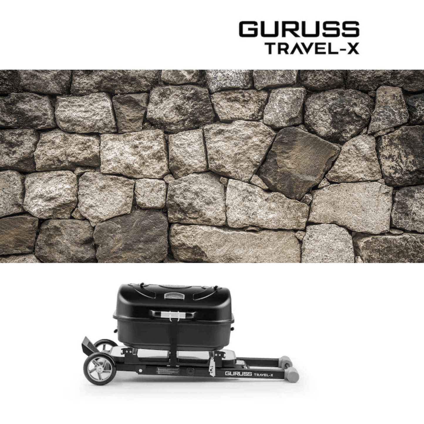 Guruss Travel-X Holzgrill Mobilgrill mit Grillrost - Ezmann.de