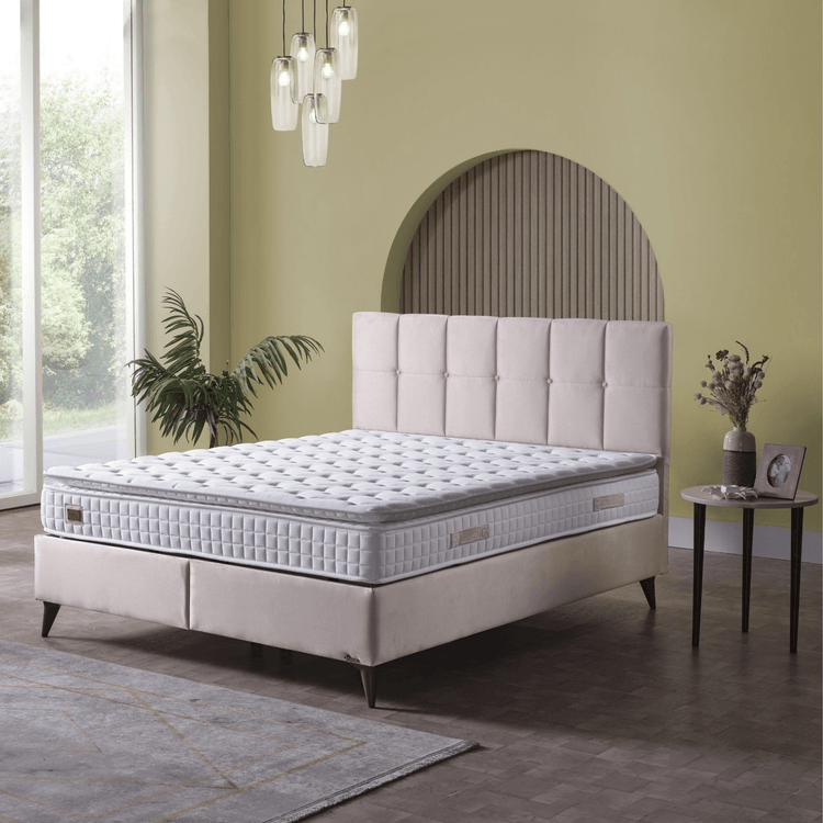 Gowoll Maxsleep Boxspringbett 160x200 Matratze H4 Topper - Ezmann.de