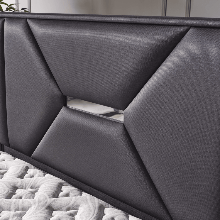 Moln Exlusive Boxspringbett inkl. Matratze mit Topper Stauraumbett 160x200 cm - Ezmann.de