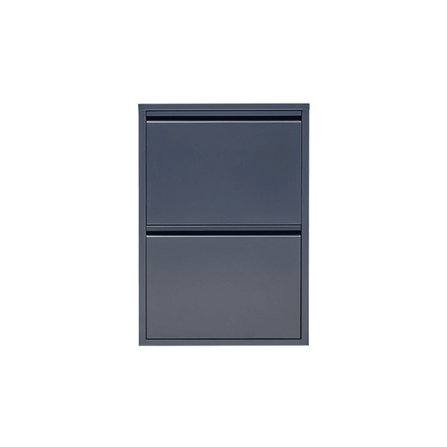 Alveon Schuhschrank (2 Klappen Anthrazit) - Ezmann.de