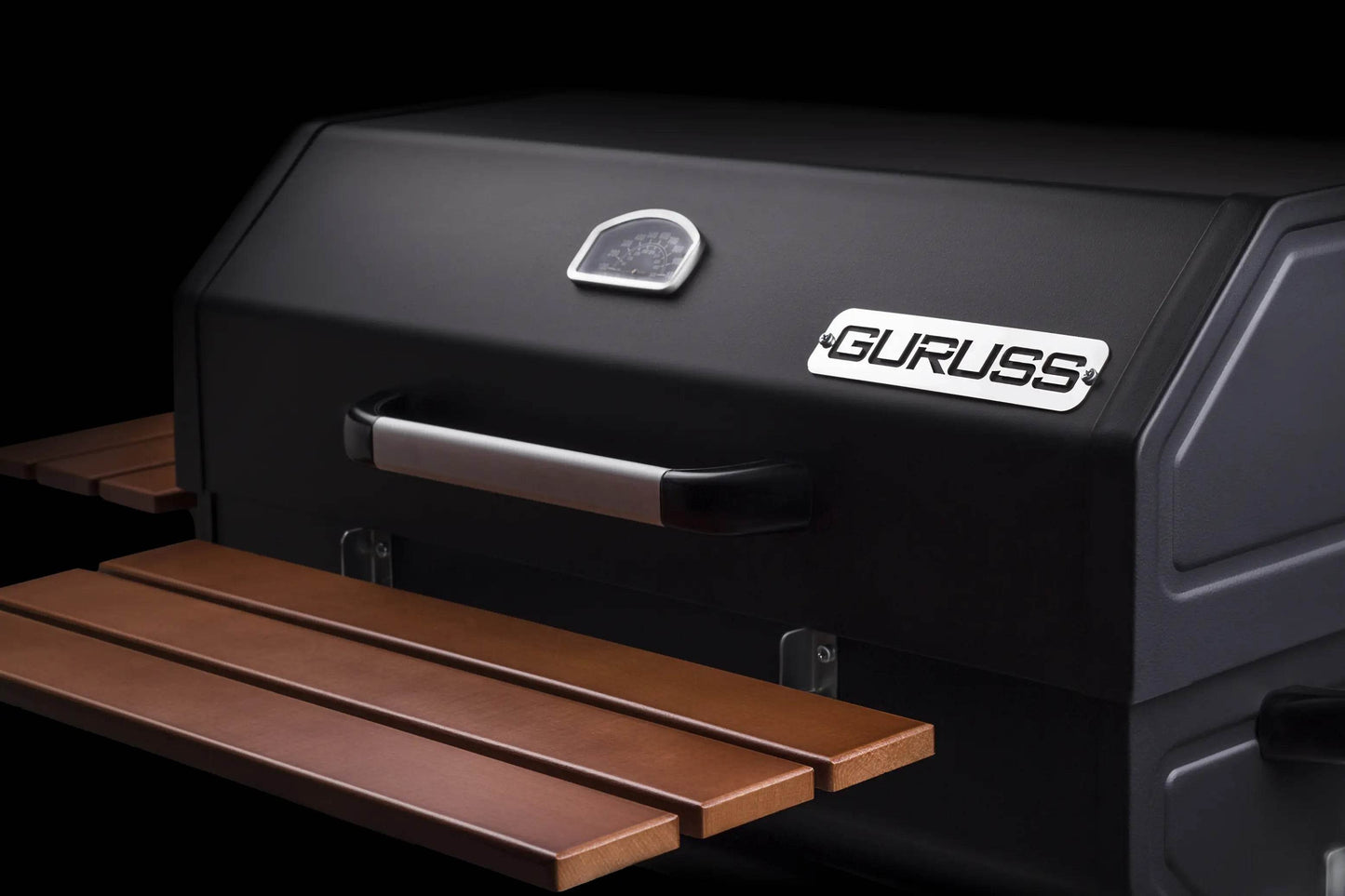 Guruss CG-075 Holzkohlegrill | 75×40 cm Grillfläche | Outdoor BBQ mit Ofenfunktion - Ezmann.de