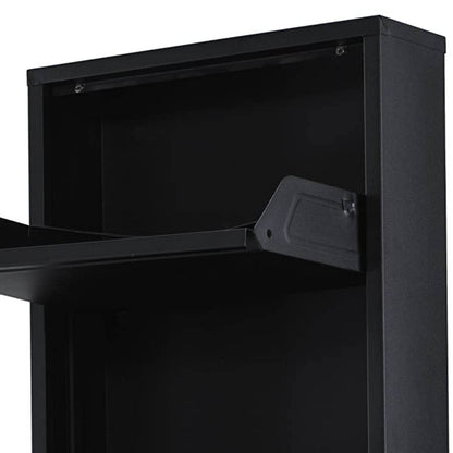 Alveon Schuhschrank (5 Klappen Schwarz ) - Ezmann.de