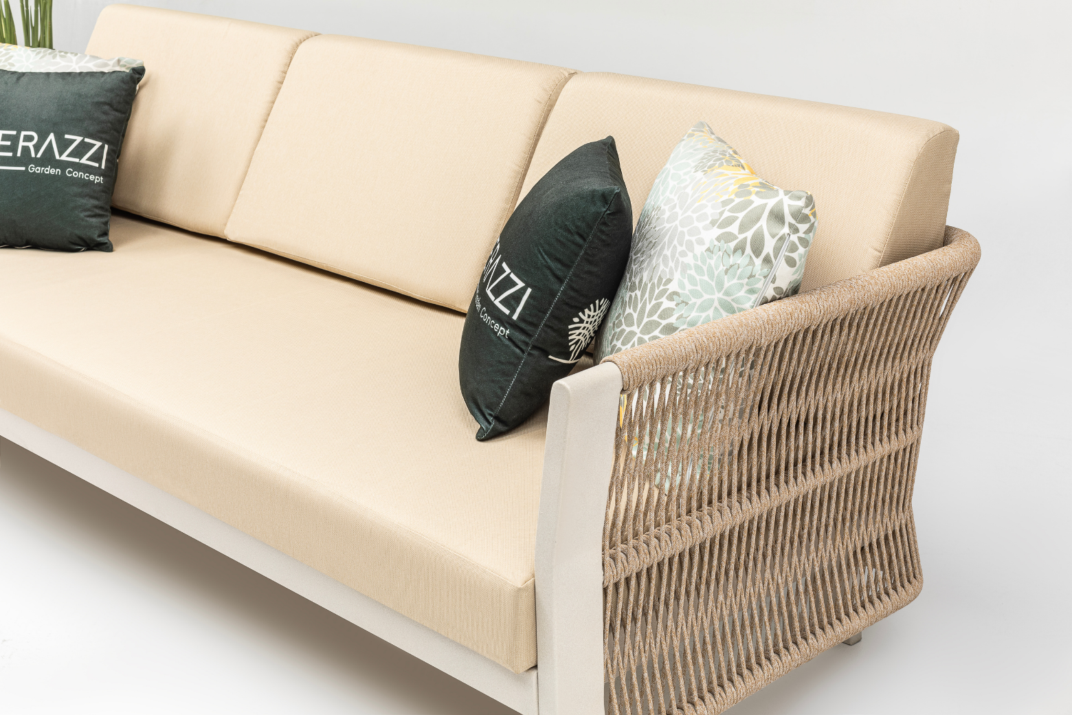 Gowoll Florence Set Gartenlounge-Set Gartengarnitur Gartenmöbel Set 5 Personen Gartentisch für Outdoor Ezmann.de