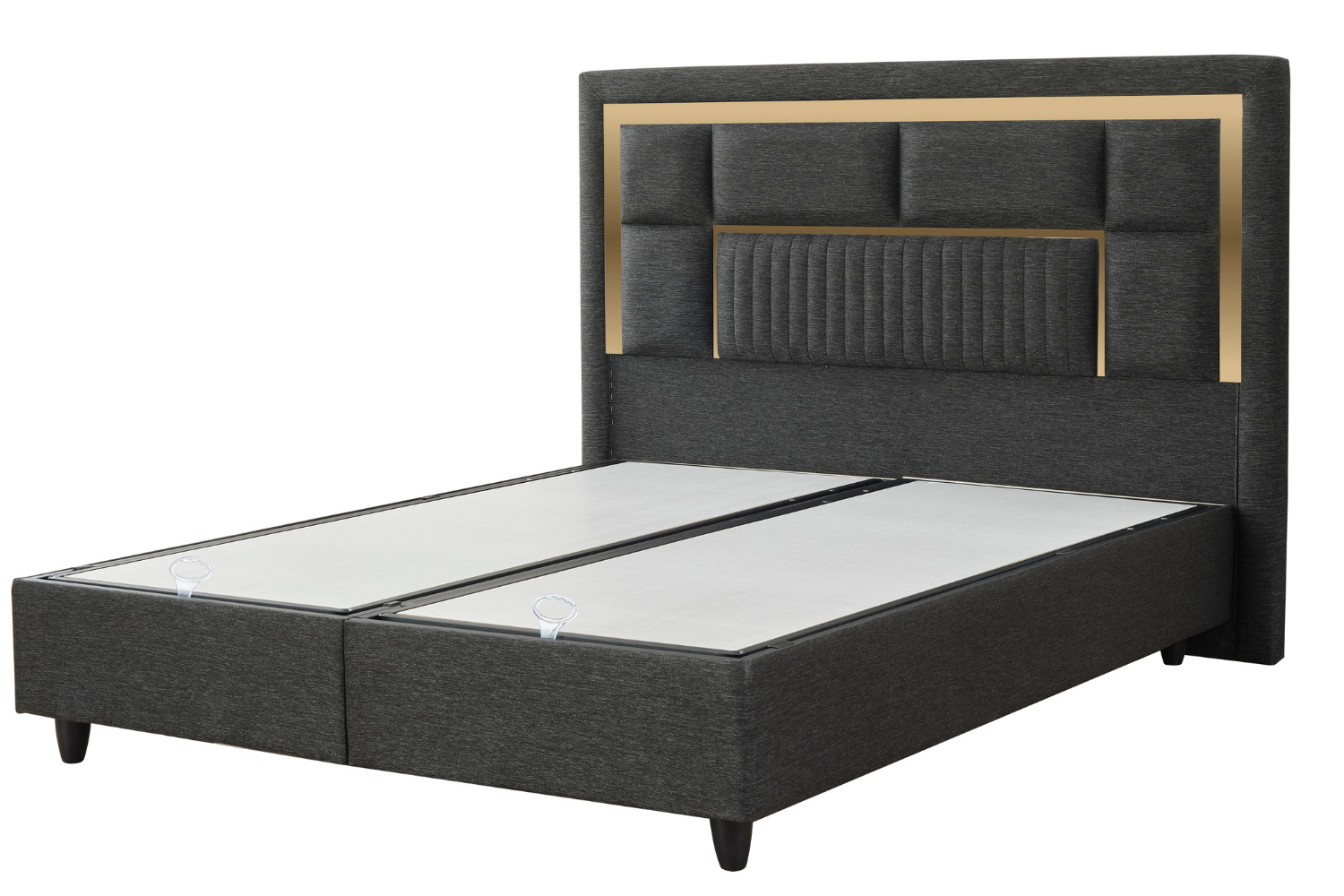 BSS MILANO Boxspringbett Set | Matratze H3 | Box und Kopfteil Gowoll.de