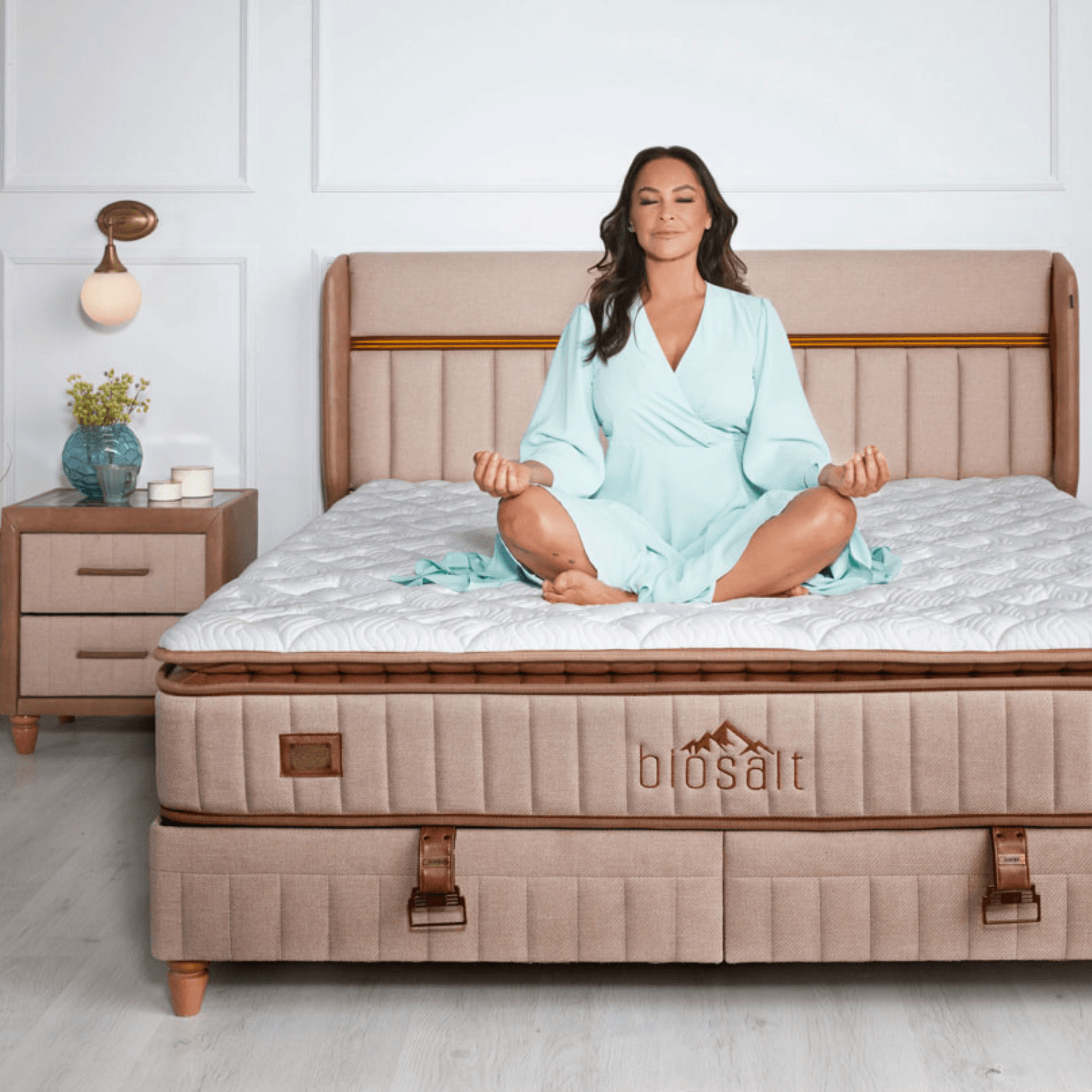 Bambi Biosalt Boxspringbett Salt Therapy Set - Ezmann.de