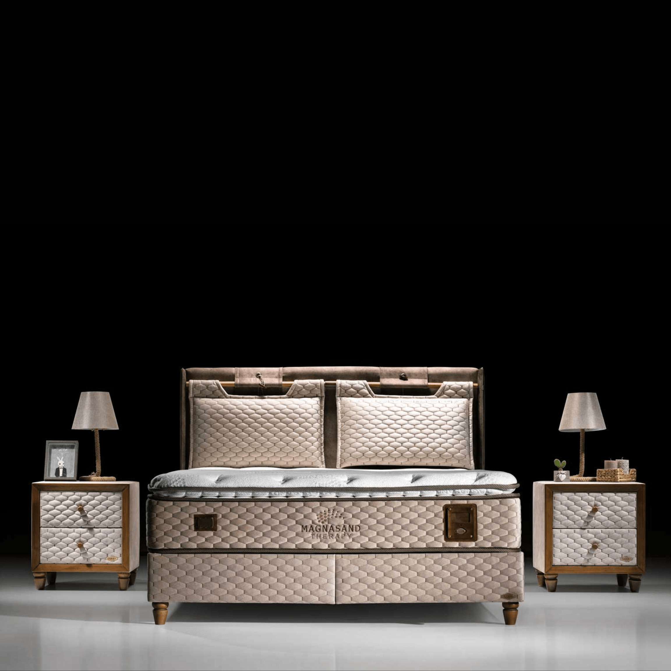Bambi Magnasand Boxspringbett Set - Ezmann.de