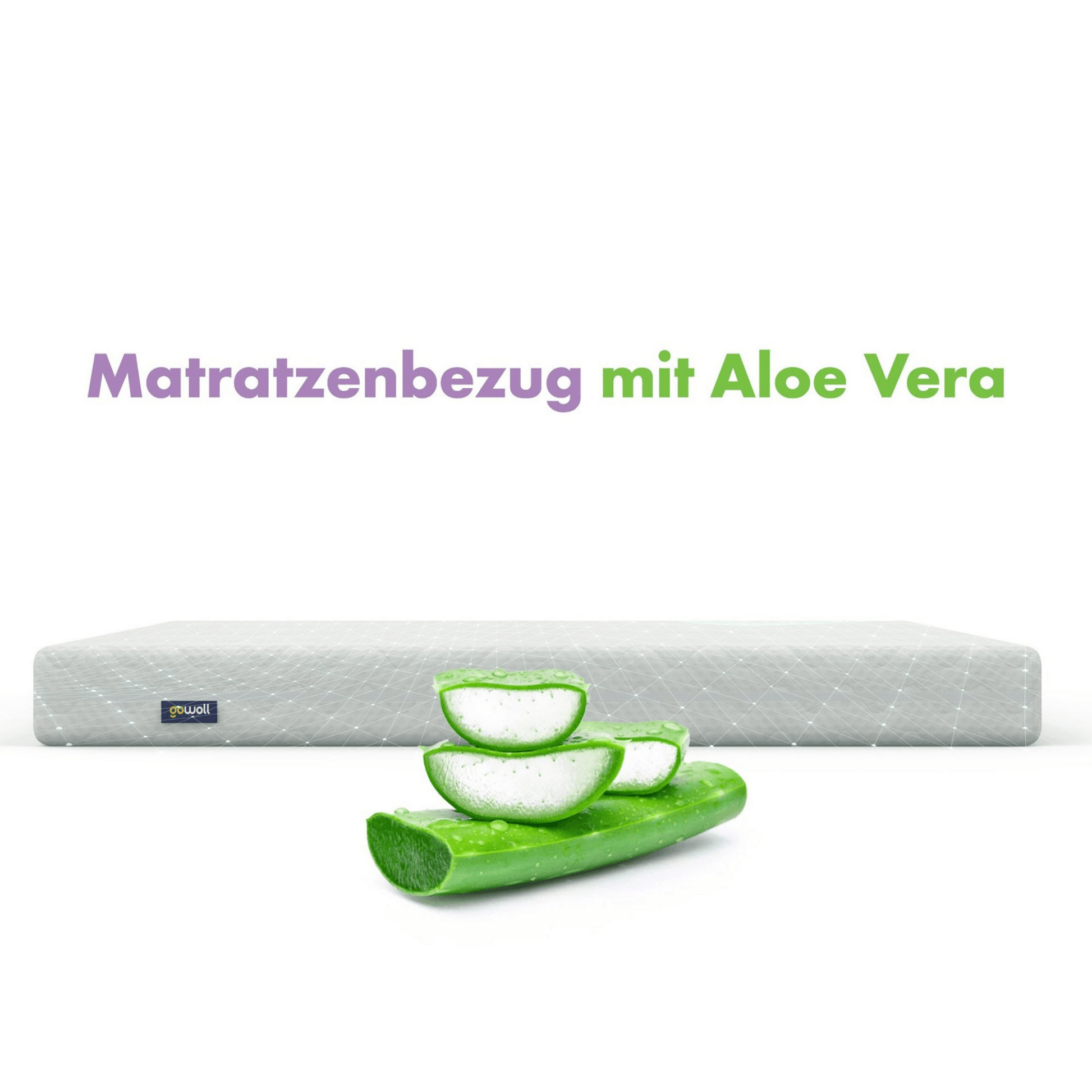 Duo Comfort 7 Zonen Allergenfrei und Atmungsaktiv Matratze mit Aloevera, Gowoll - Ezmann.de