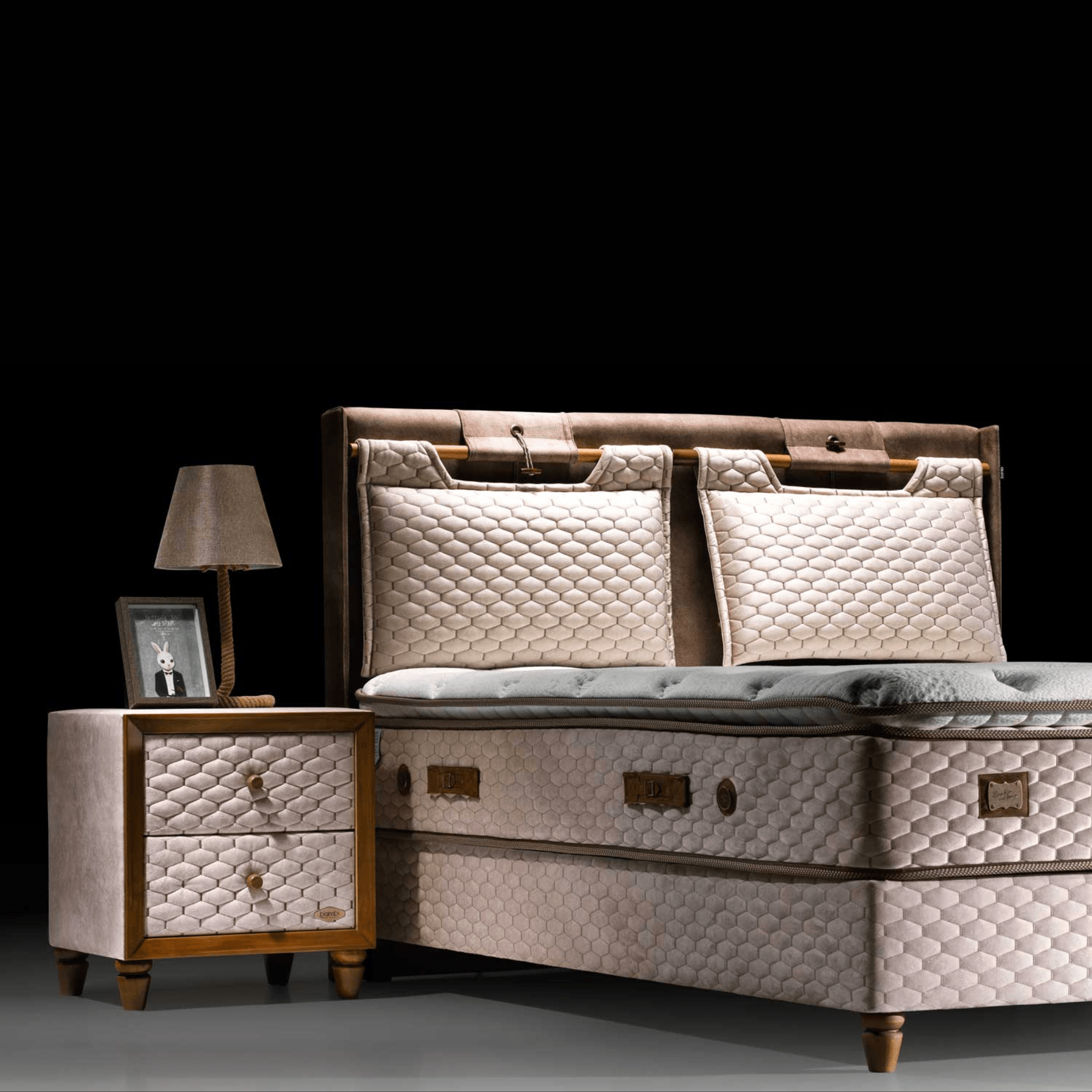 Bambi Magnasand Boxspringbett Set - Ezmann.de