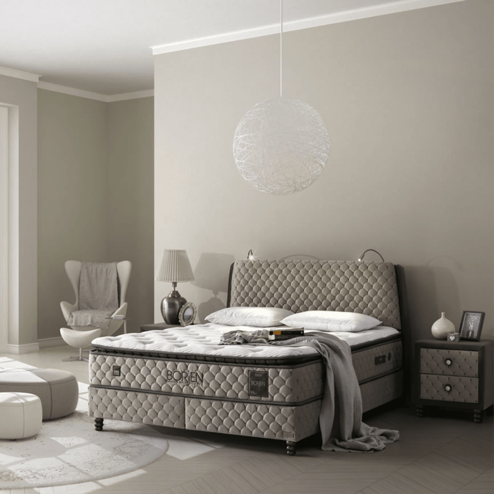 Bambi Borjen Boxspringbett Set - Ezmann.de