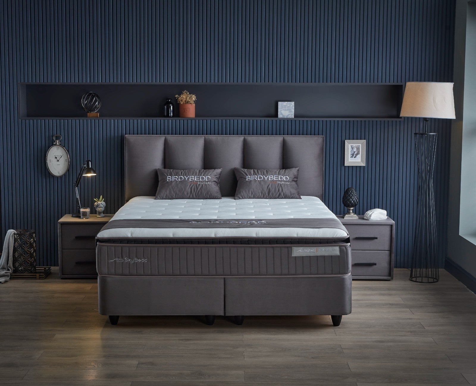 BSS BIRDYBEDD Boxspringbett Set | Matratze H3 | Box und Kopfteil Gowoll.de