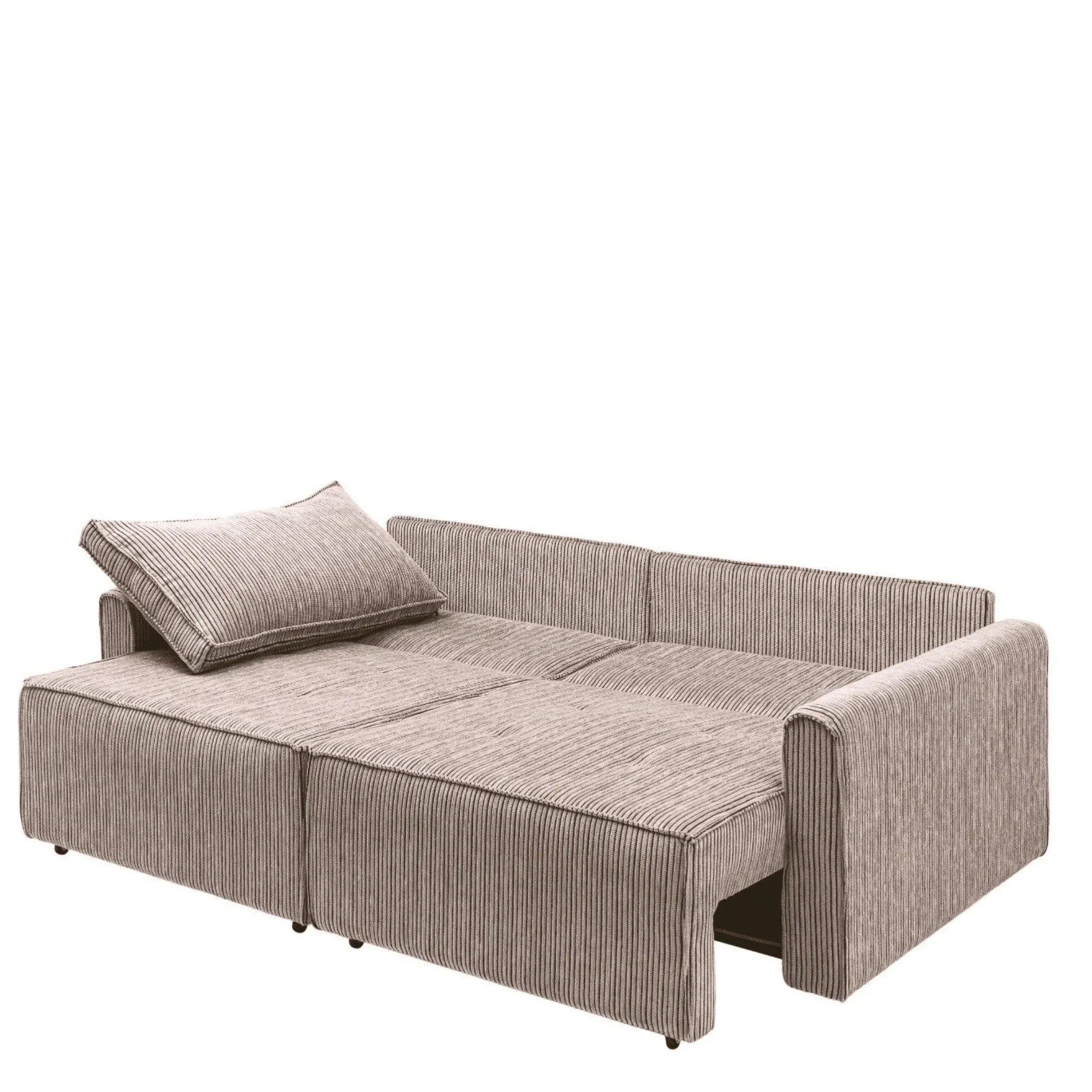 Benissa Schlafsofa 3 Sitzer mit Stauraum & Schlaffunktion | Ecksofa & Heimkino-Sofa, verstellbare Rückenlehne - Ezmann.de