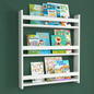 Gowoll Kinderregal Montesorri Bildungs-Kinderbuchregal Organizer Wandregal 79x74 cm Weiß - Ezmann.de