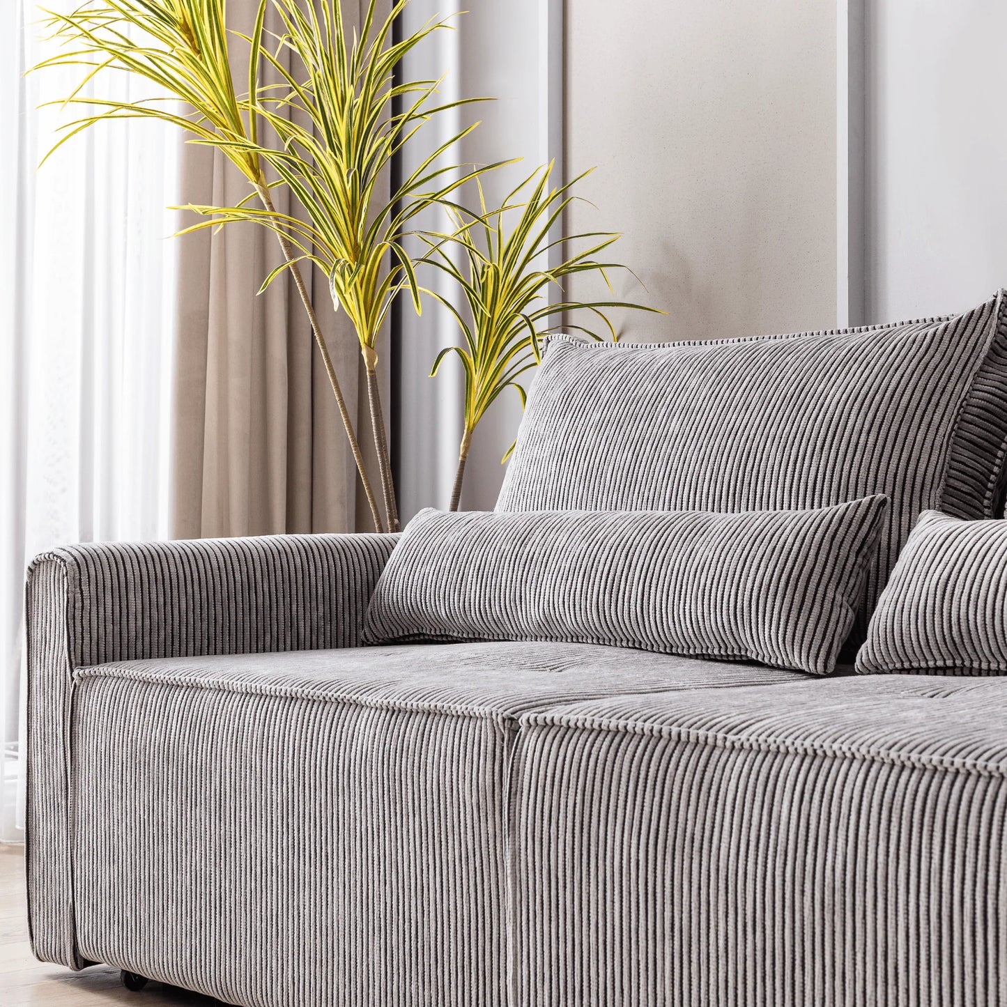 Benissa Schlafsofa 3 Sitzer mit Stauraum & Schlaffunktion | Ecksofa & Heimkino-Sofa, verstellbare Rückenlehne