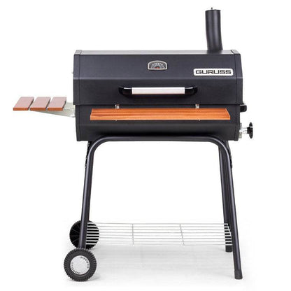 Guruss CG-075 Holzkohlegrill | 75×40 cm Grillfläche | Outdoor BBQ mit Ofenfunktion - Ezmann.de