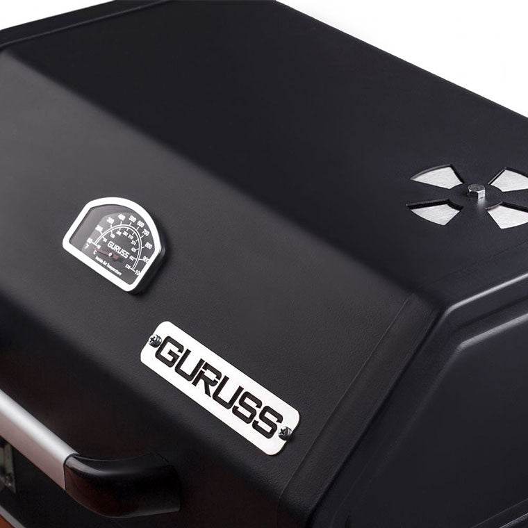 Guruss CG-075 Holzkohlegrill | 75×40 cm Grillfläche | Outdoor BBQ mit Ofenfunktion - Ezmann.de
