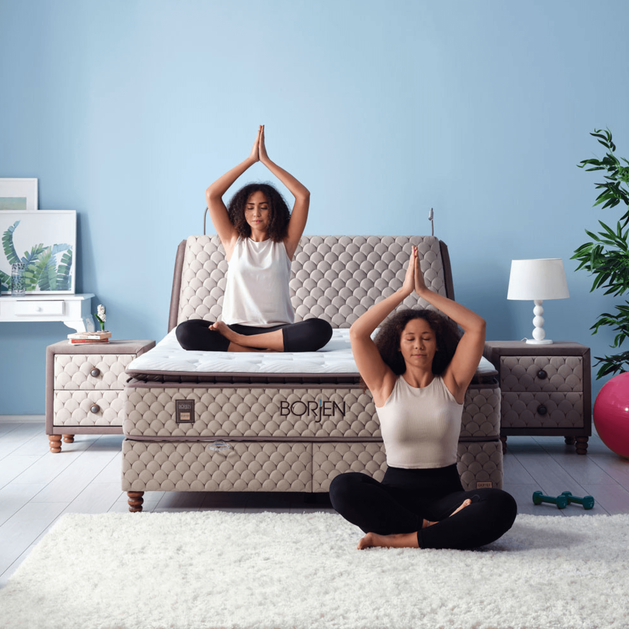 Bambi Borjen Boxspringbett Set - Ezmann.de