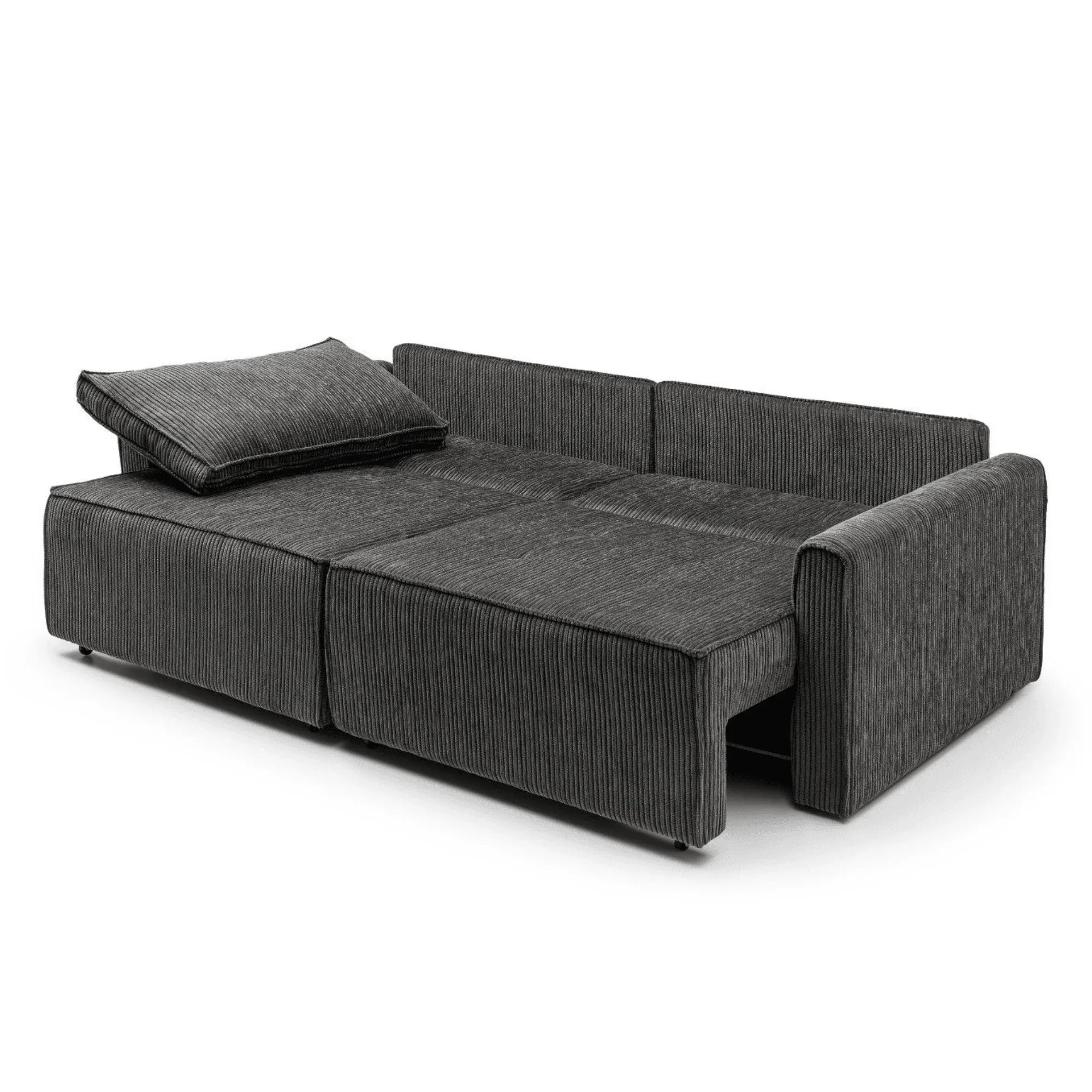 Benissa Schlafsofa 3 Sitzer mit Stauraum & Schlaffunktion | Ecksofa & Heimkino-Sofa, verstellbare Rückenlehne - Ezmann.de