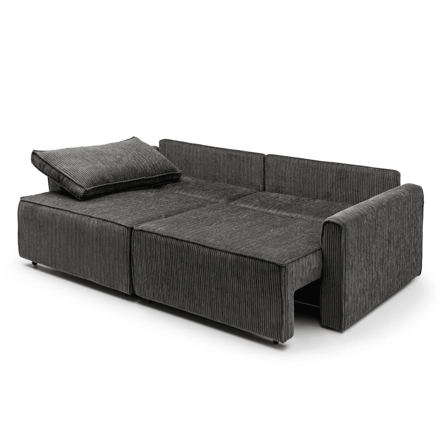 Benissa Schlafsofa 3 Sitzer mit Stauraum & Schlaffunktion | Ecksofa & Heimkino-Sofa, verstellbare Rückenlehne