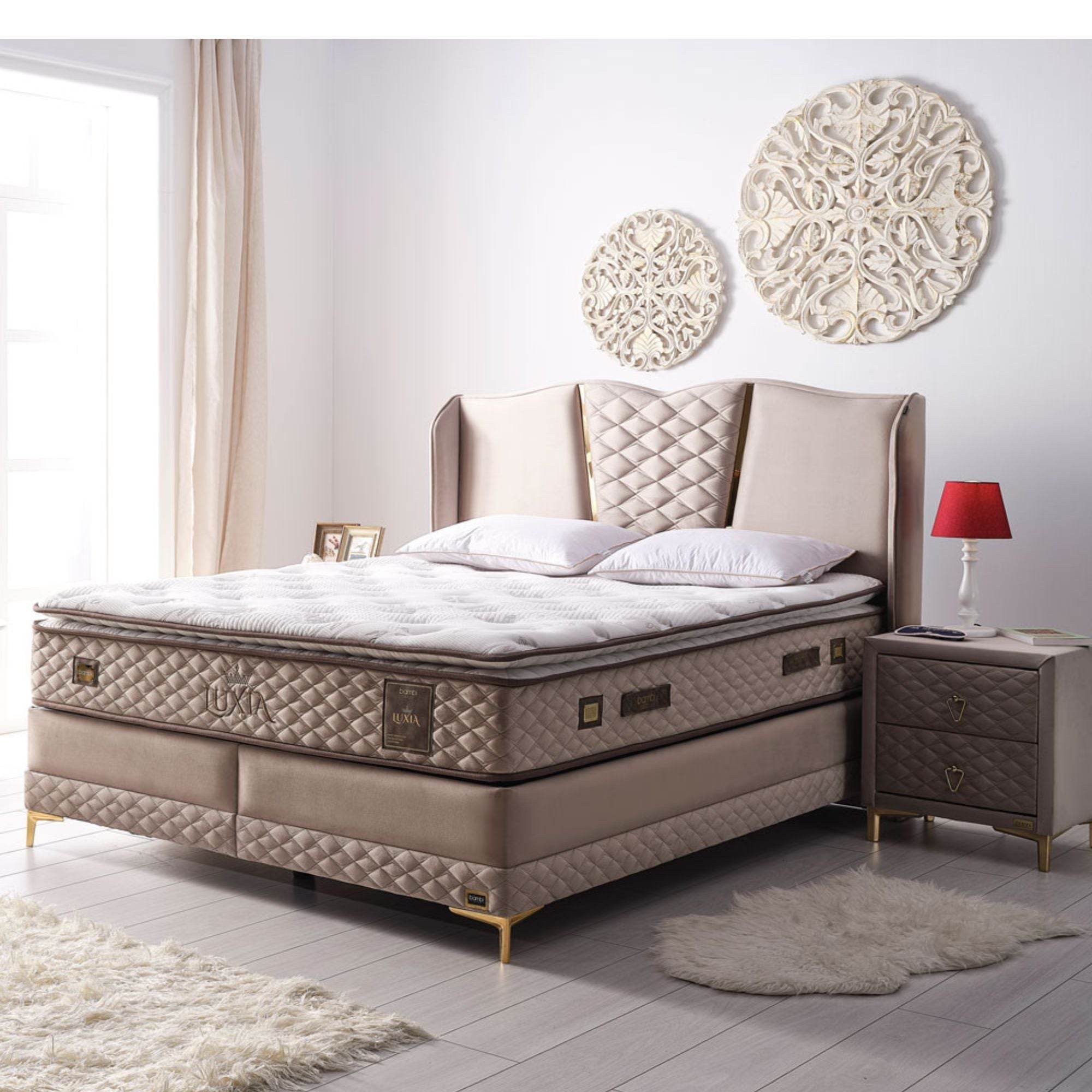 Bambi Luxia Boxspringbett Schlafzimmer Set - Ezmann.de