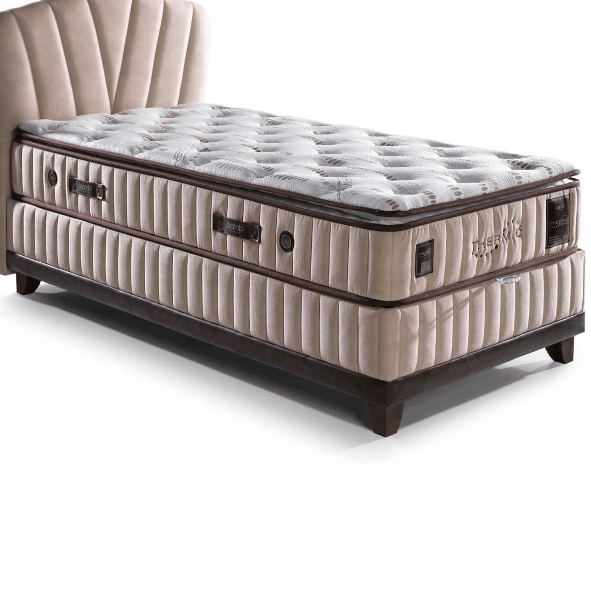 Bambi Thermic Prime Boxspringbett mit Matratze & Bettkästen - Ezmann.de