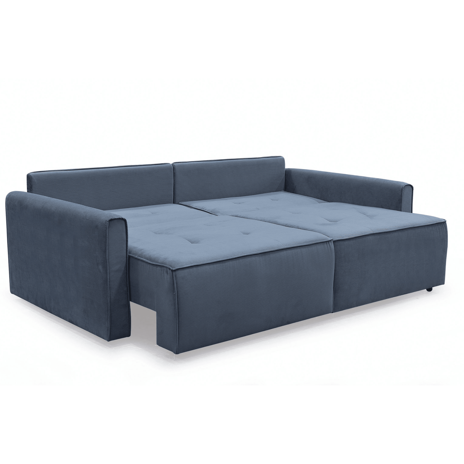 Gowoll Benissa 2-Sitzer Schlafsessel mit Schlaffunktion und Stauraum 215x110 cm mit Kissen - Ezmann.de