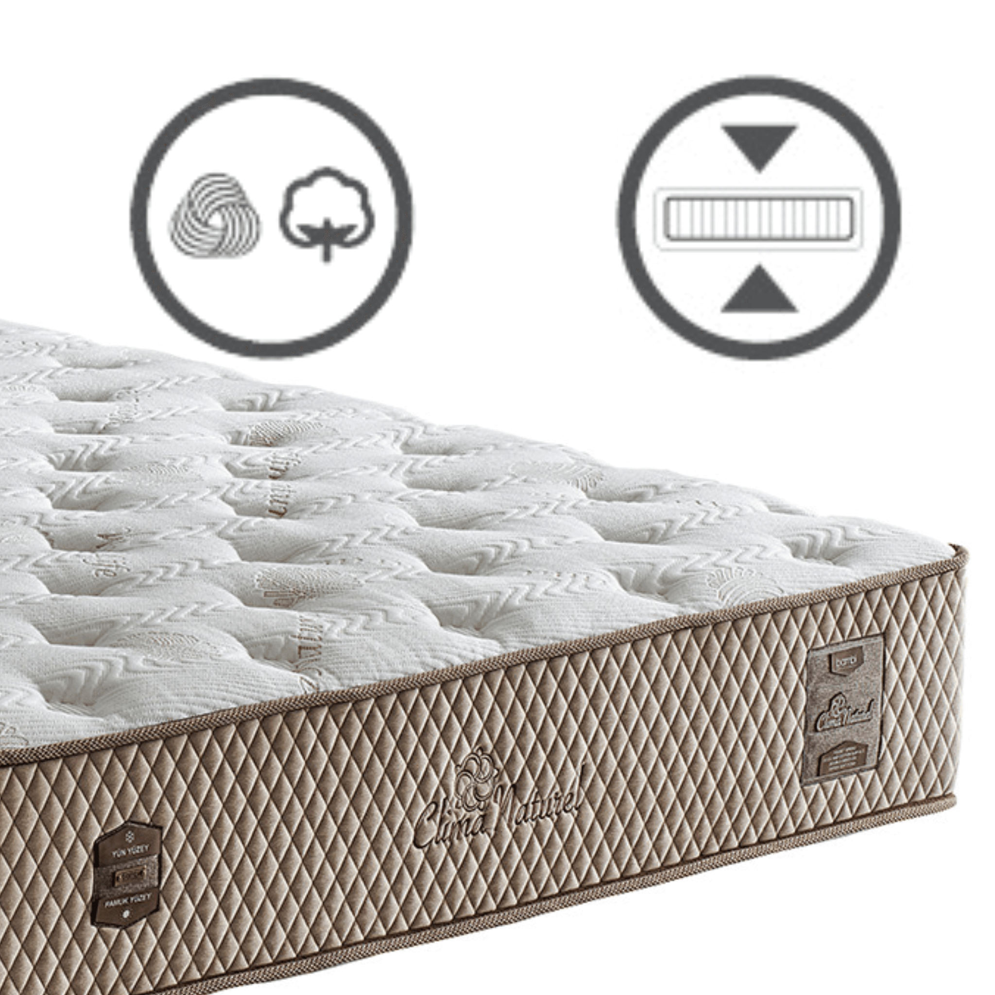 Bambi Clima Naturel Boxspringbett Schlafzimmer Set - Ezmann.de