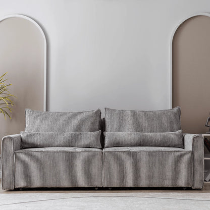 Benissa Schlafsofa 3 Sitzer mit Stauraum & Schlaffunktion | Ecksofa & Heimkino-Sofa, verstellbare Rückenlehne