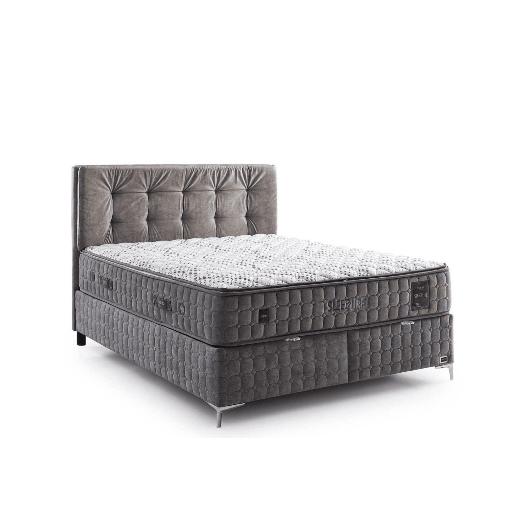 Bambi Sleeppure Boxspringbett Schlafzimmer Set - Ezmann.de
