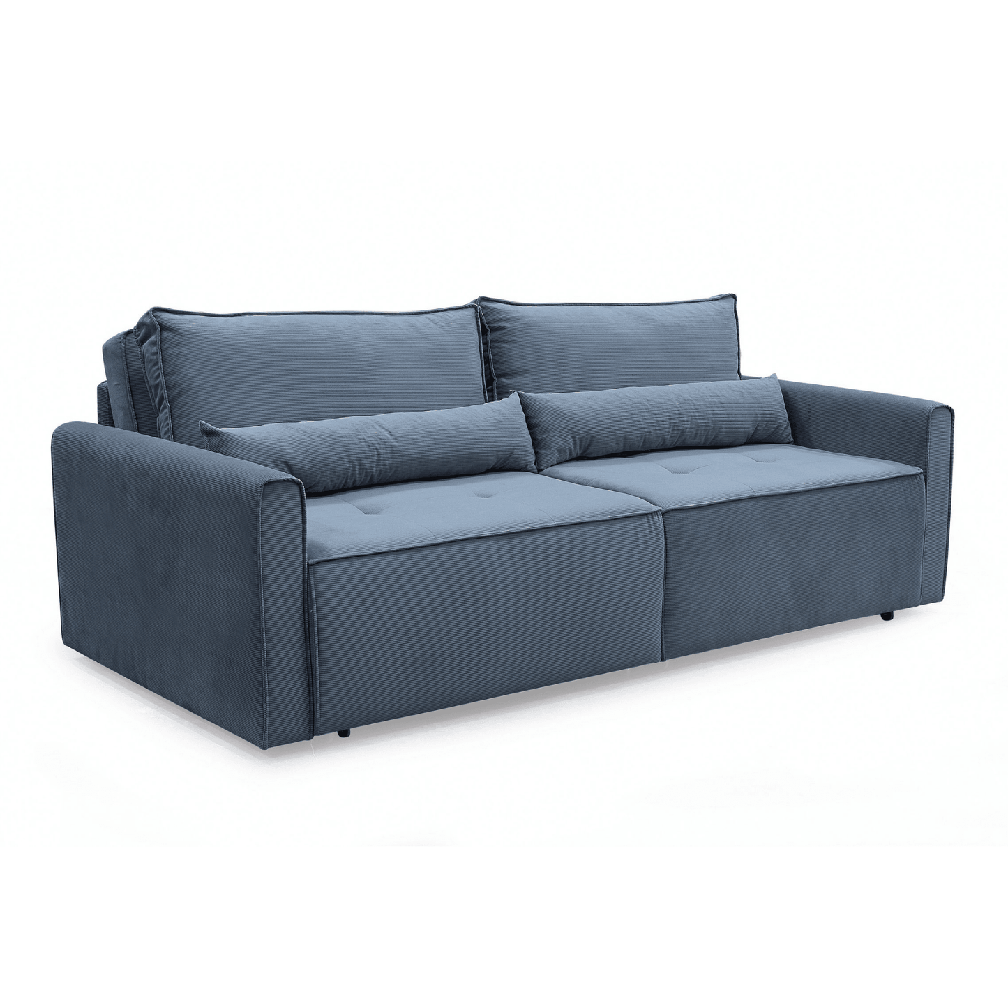Gowoll Benissa 2-Sitzer Schlafsessel mit Schlaffunktion und Stauraum 215x110 cm mit Kissen - Ezmann.de