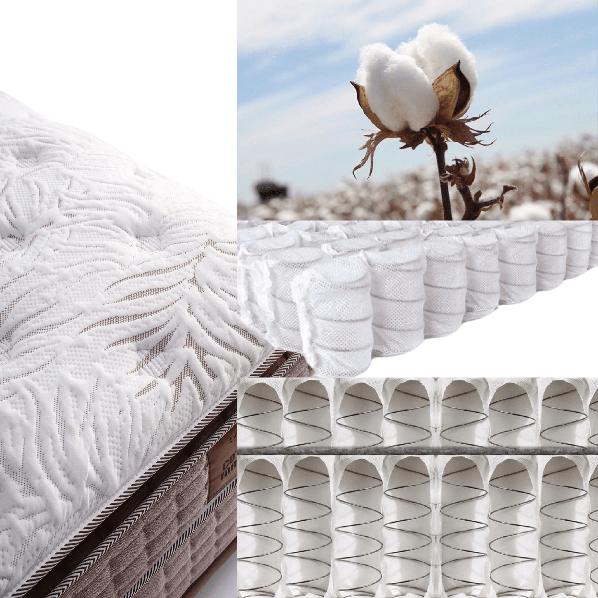 Bambi Cotton Master Boxspringbett Schlafzimmer Set mit 9 Schichten mit Topper Höhe 32 cm Matratze - Ezmann.de
