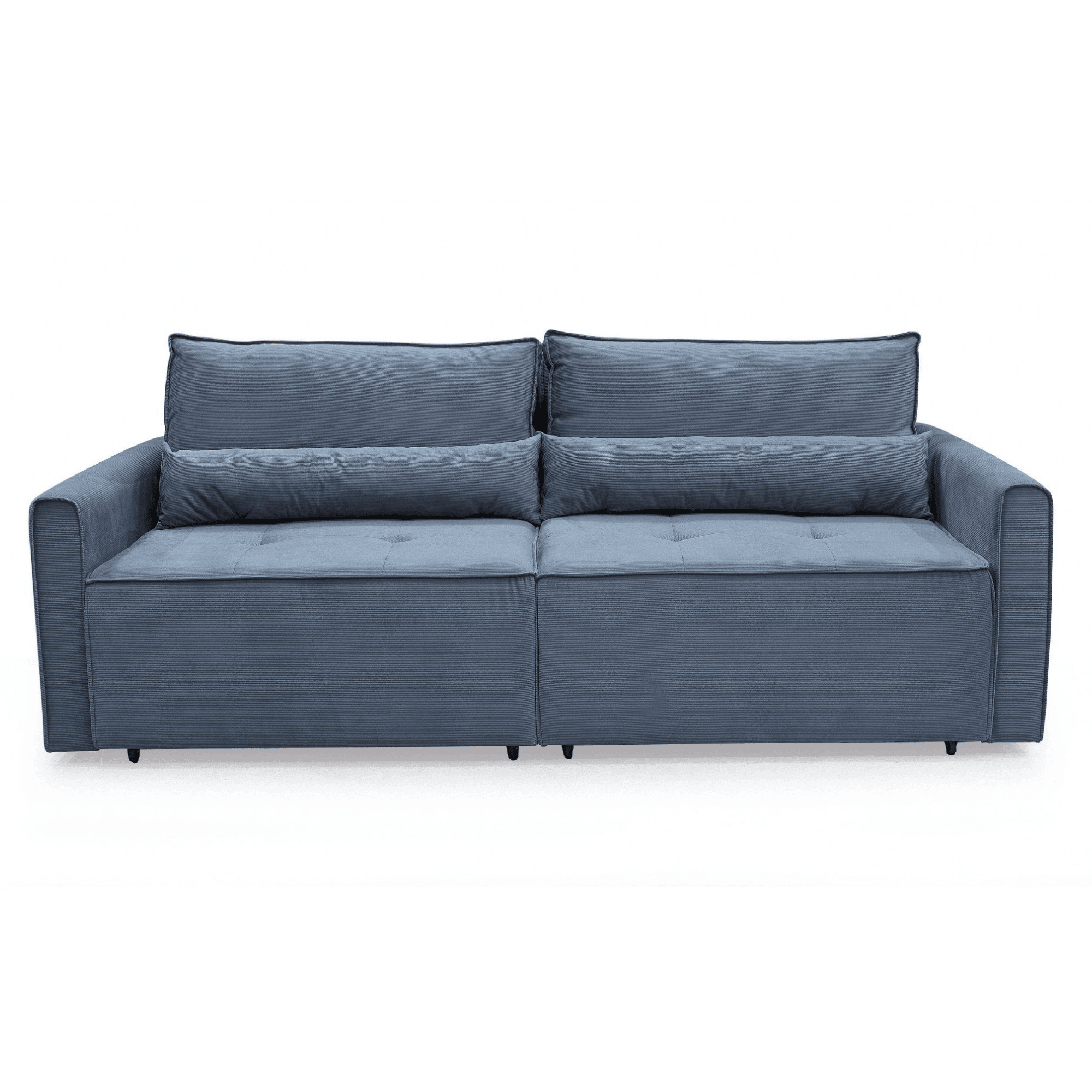 Gowoll Benissa 2-Sitzer Schlafsessel mit Schlaffunktion und Stauraum 215x110 cm mit Kissen - Ezmann.de