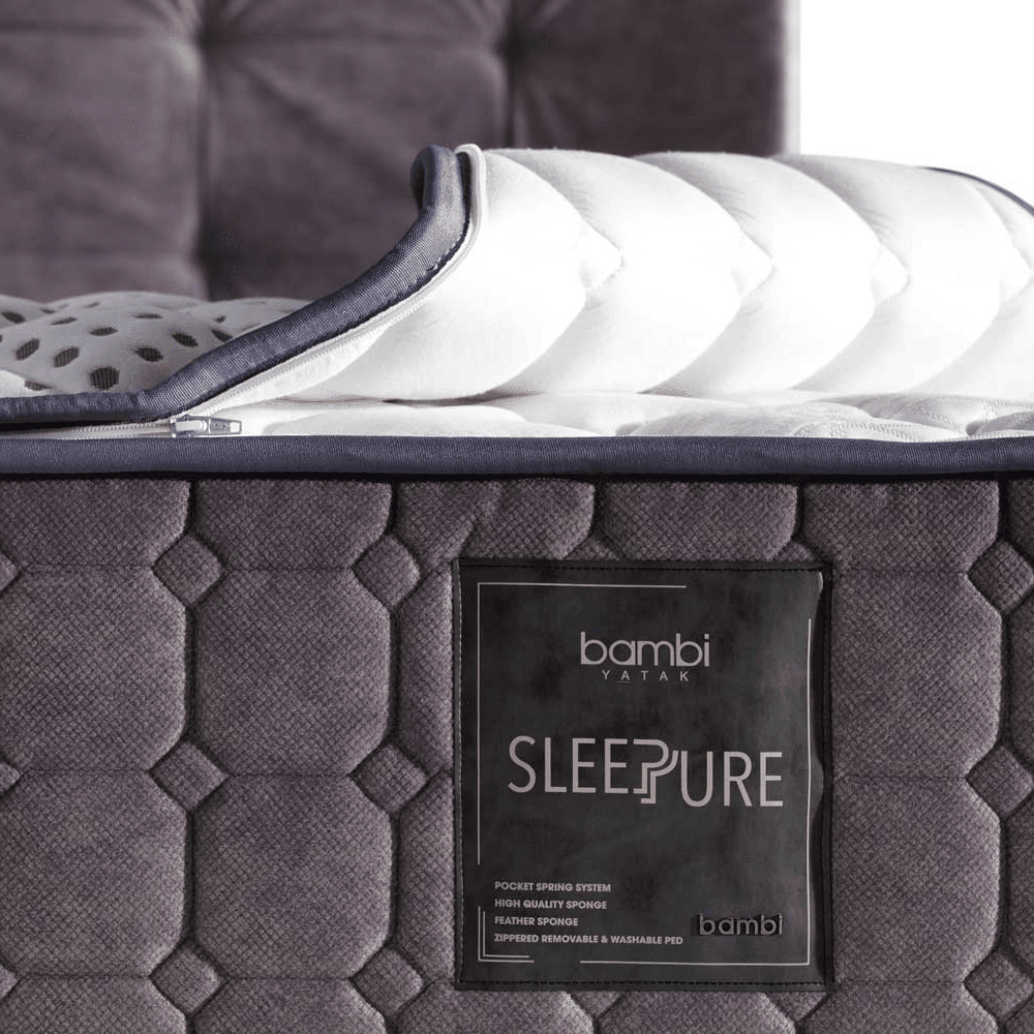 Bambi Sleeppure Boxspringbett Schlafzimmer Set - Ezmann.de