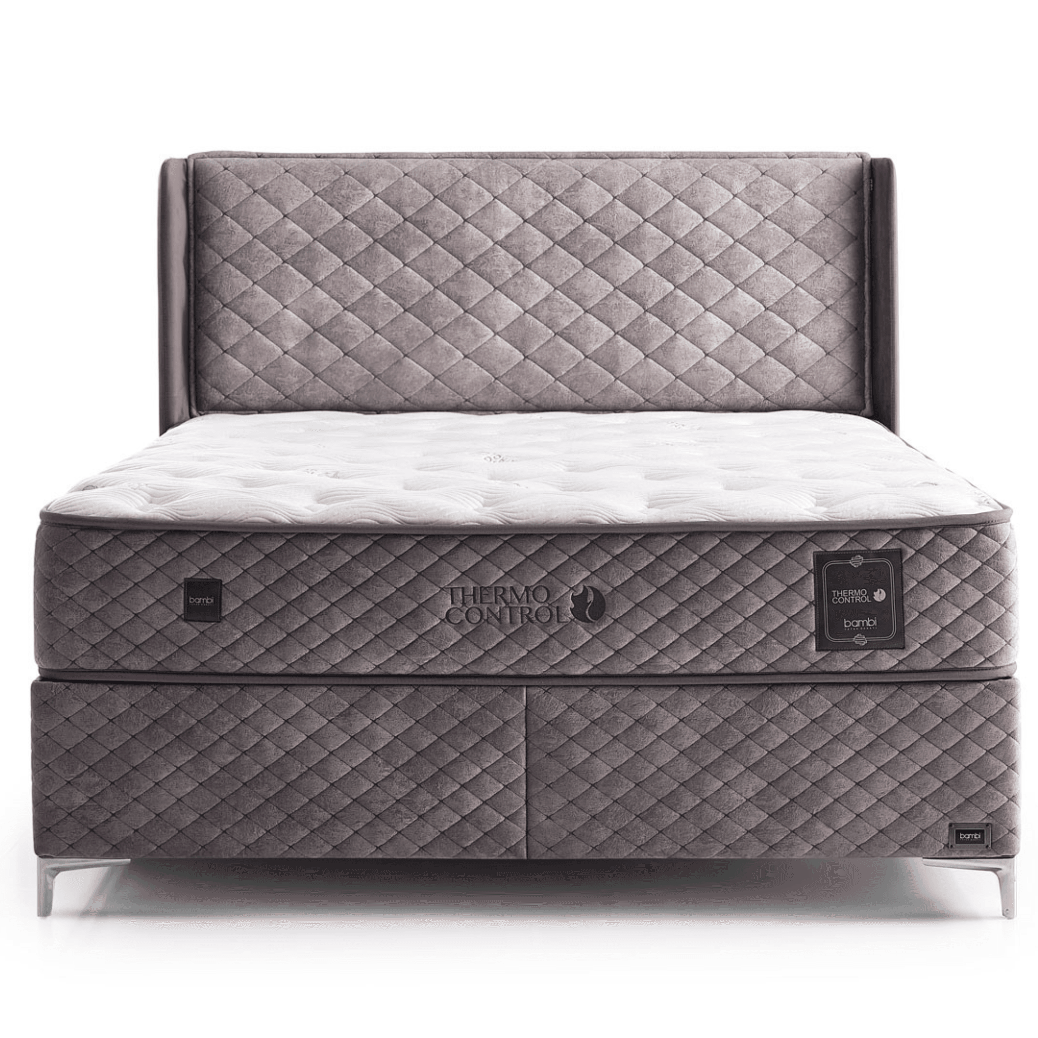 Bambi Thermo Control Boxspringbett mit Matratze & Bettkästen - Ezmann.de