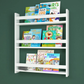 Gowoll Kinderregal Montesorri Bildungs-Kinderbuchregal Organizer Wandregal 79x74 cm Weiß