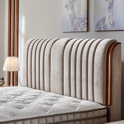 Bambi Kapok Naturel Boxspringbett Funktionsbett mit Bettkasten Boxspringbett 180x200 - 90x200 - Ezmann.de