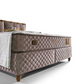 Bambi Bamboo Sleep Boxspringbett Set Schlafzimmer Set mit 7 Schichten Höhe 30 cm Matratze