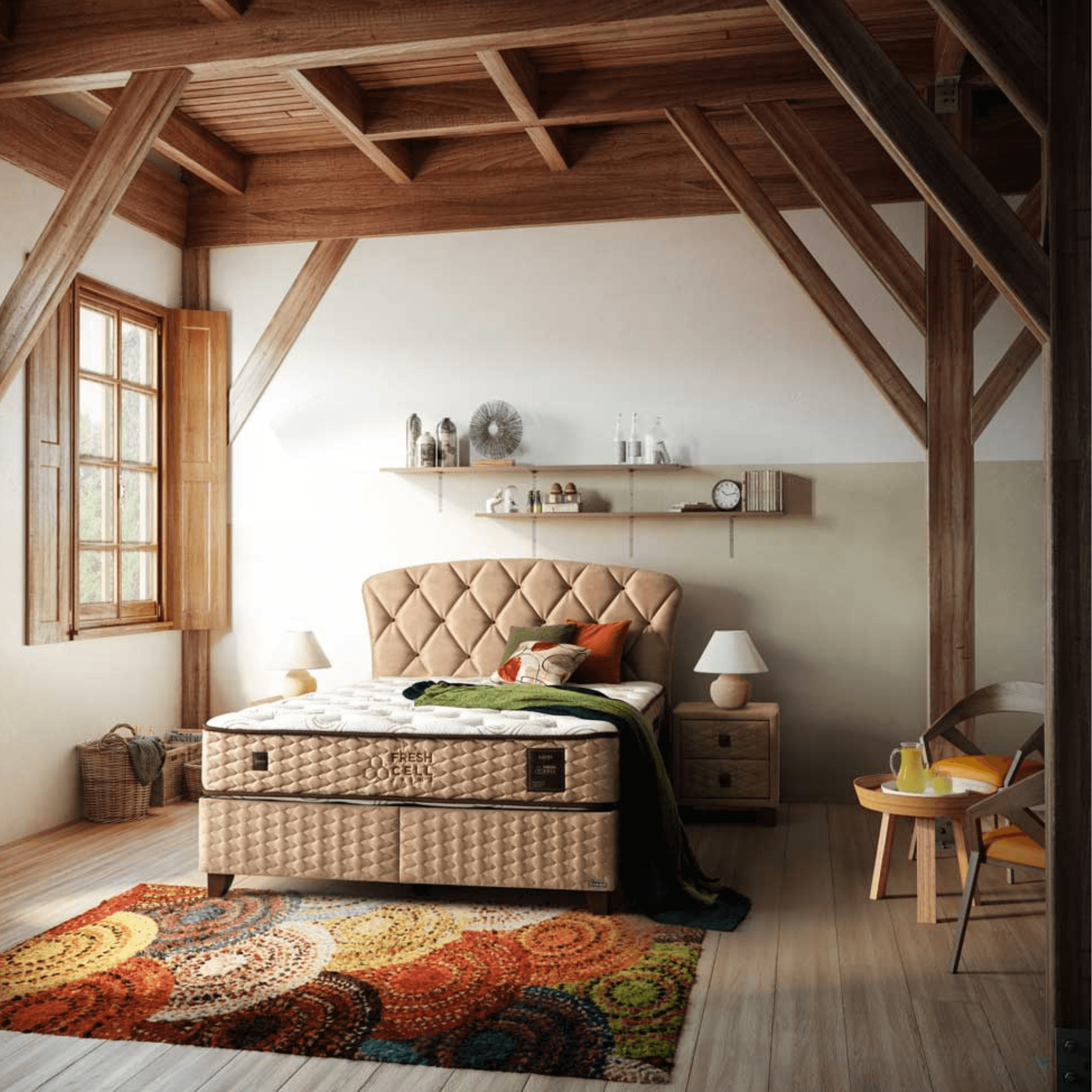 Bambi Freshcell Prime Boxspringbett Schlafzimmer Set - Ezmann.de