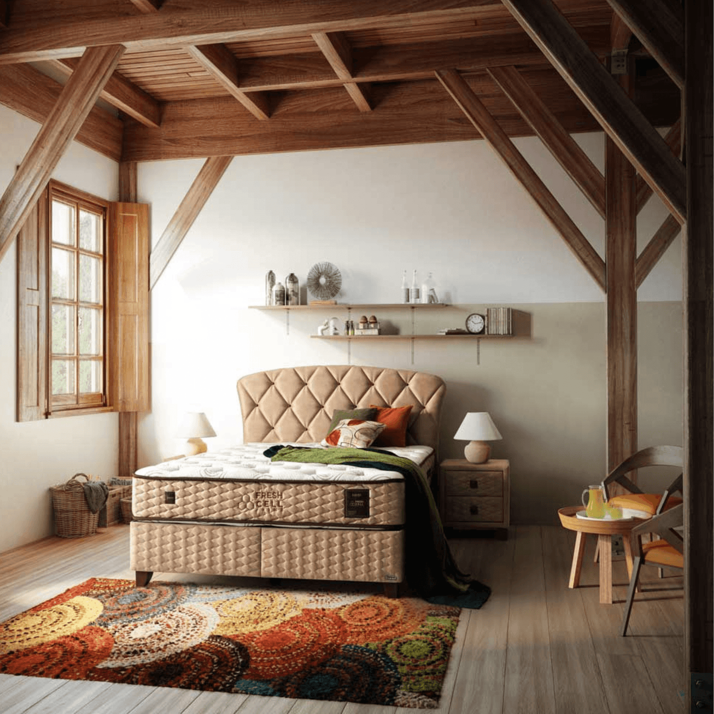Bambi Freshcell Prime Boxspringbett Schlafzimmer Set - Ezmann.de