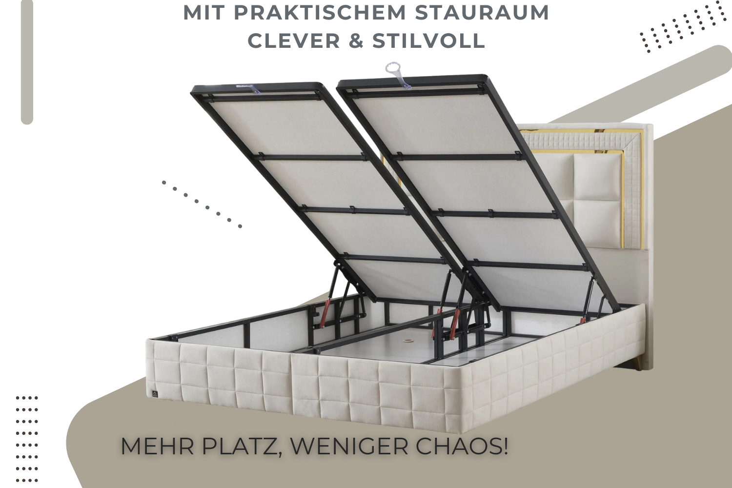 BSS WOOL TOUCH Boxspringbett Set | Matratze H2/H3 | Box und Kopfteil Gowoll.de