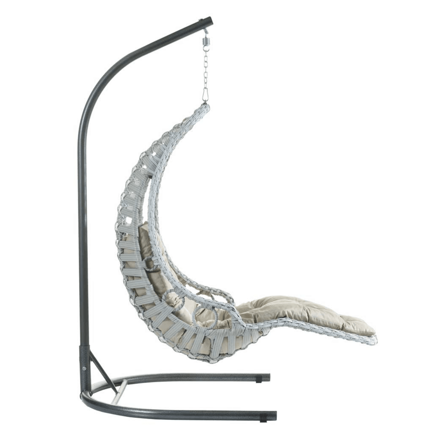 Capri Swing Gartenschaukel Rattan Hängesessel mit Gestell Hängeschaukel Bodrum - Ezmann.de