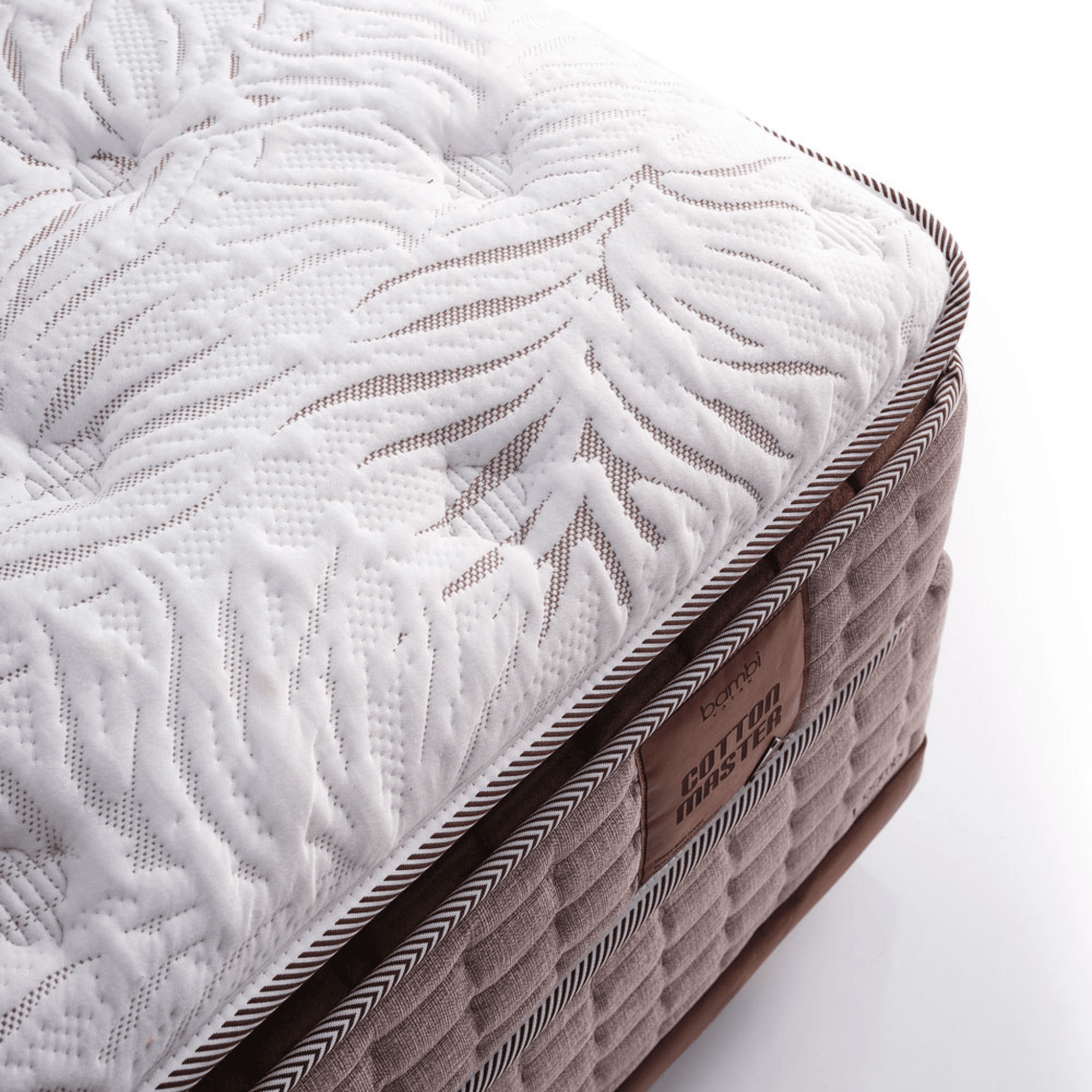 Bambi Cotton Master Boxspringbett Schlafzimmer Set mit 9 Schichten mit Topper Höhe 32 cm Matratze - Ezmann.de