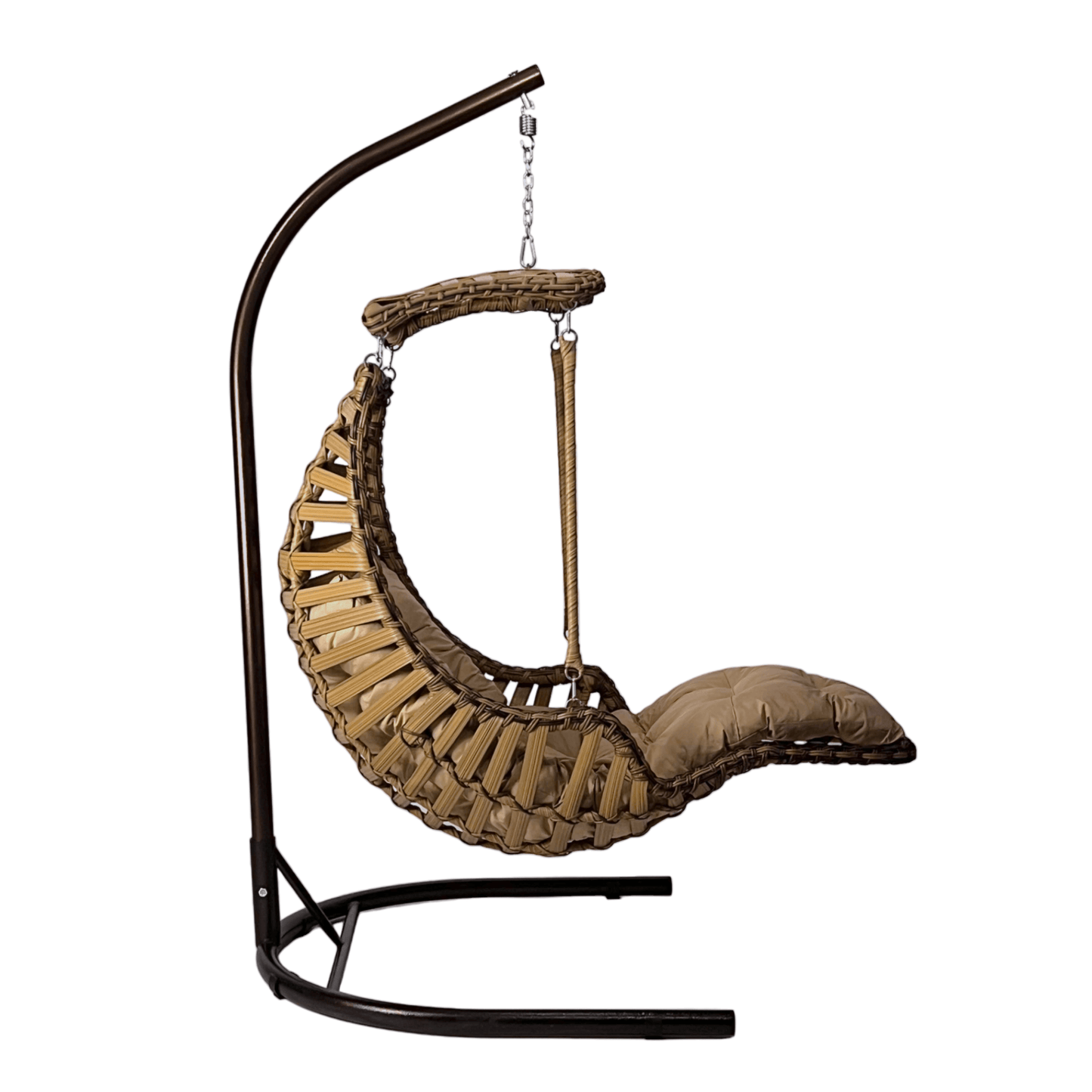 Capri Swing Gartenschaukel Rattan Hängesessel mit Gestell Hängeschaukel Alacati Plus - Ezmann.de