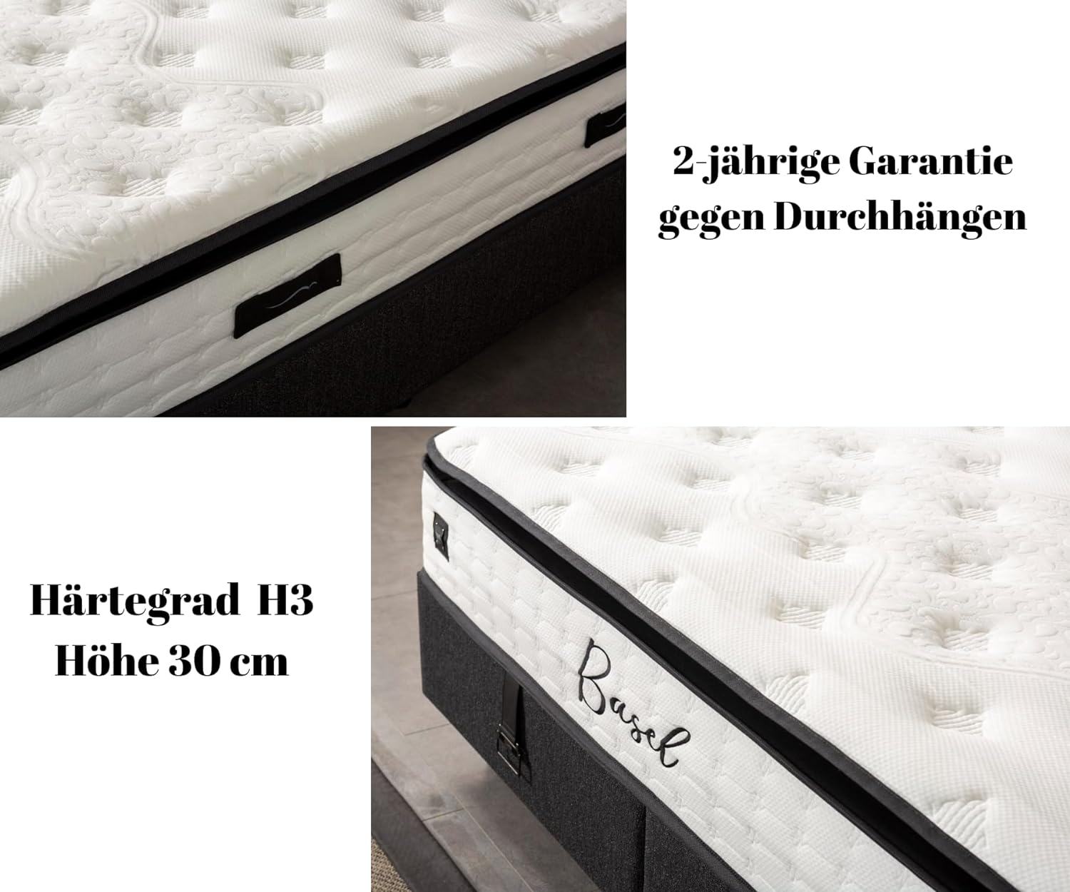 BSS BEDDING | BASEL Matratze H3 Gowoll.de