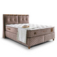 Bambi Bamboo Sleep Boxspringbett Set Schlafzimmer Set mit 7 Schichten Höhe 30 cm Matratze