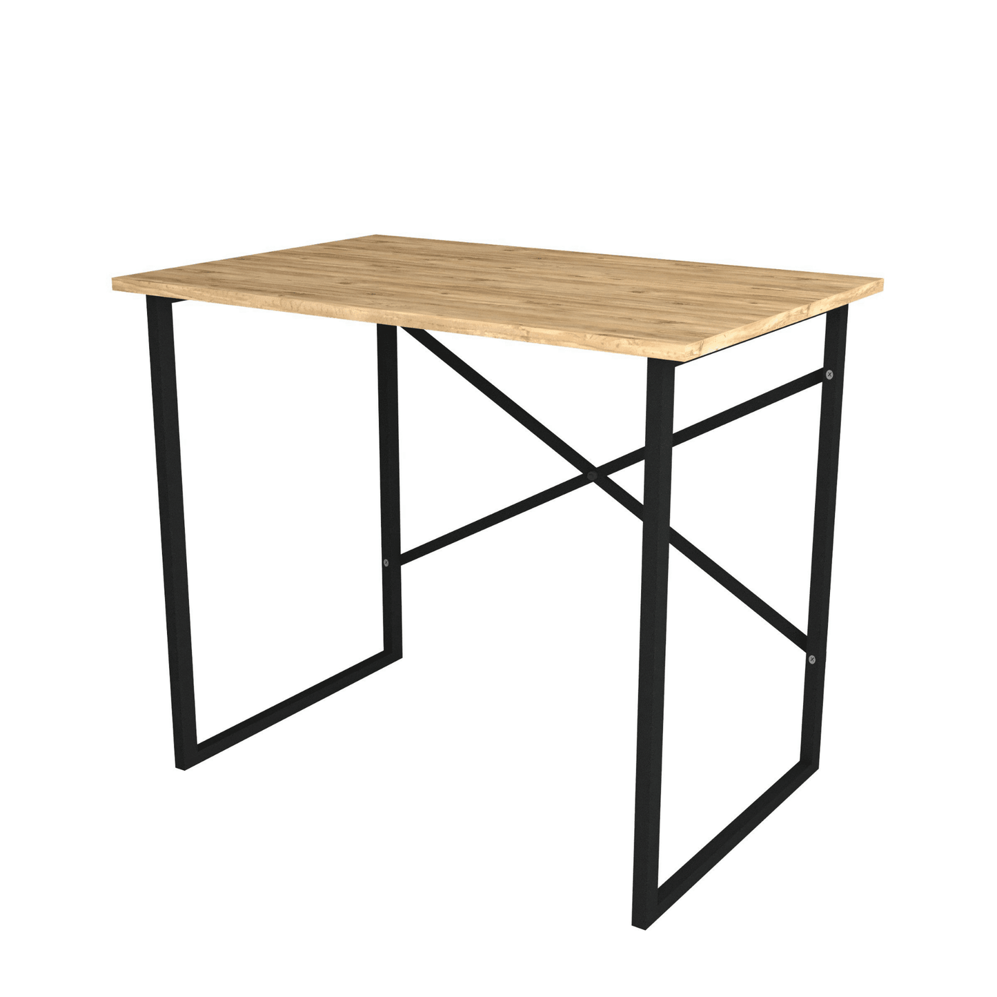 Gowoll Schreibtisch Kleiner Tisch Computertisch 90x60x75 cm Tischplatte Holz Laptoptisch - Ezmann.de