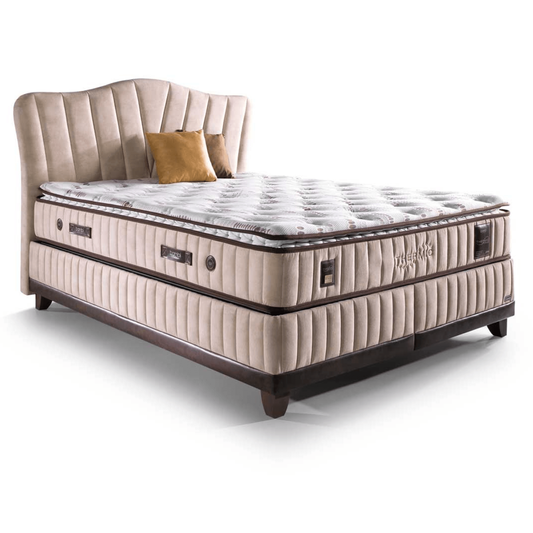 Bambi Thermic Prime Boxspringbett mit Matratze & Bettkästen - Ezmann.de