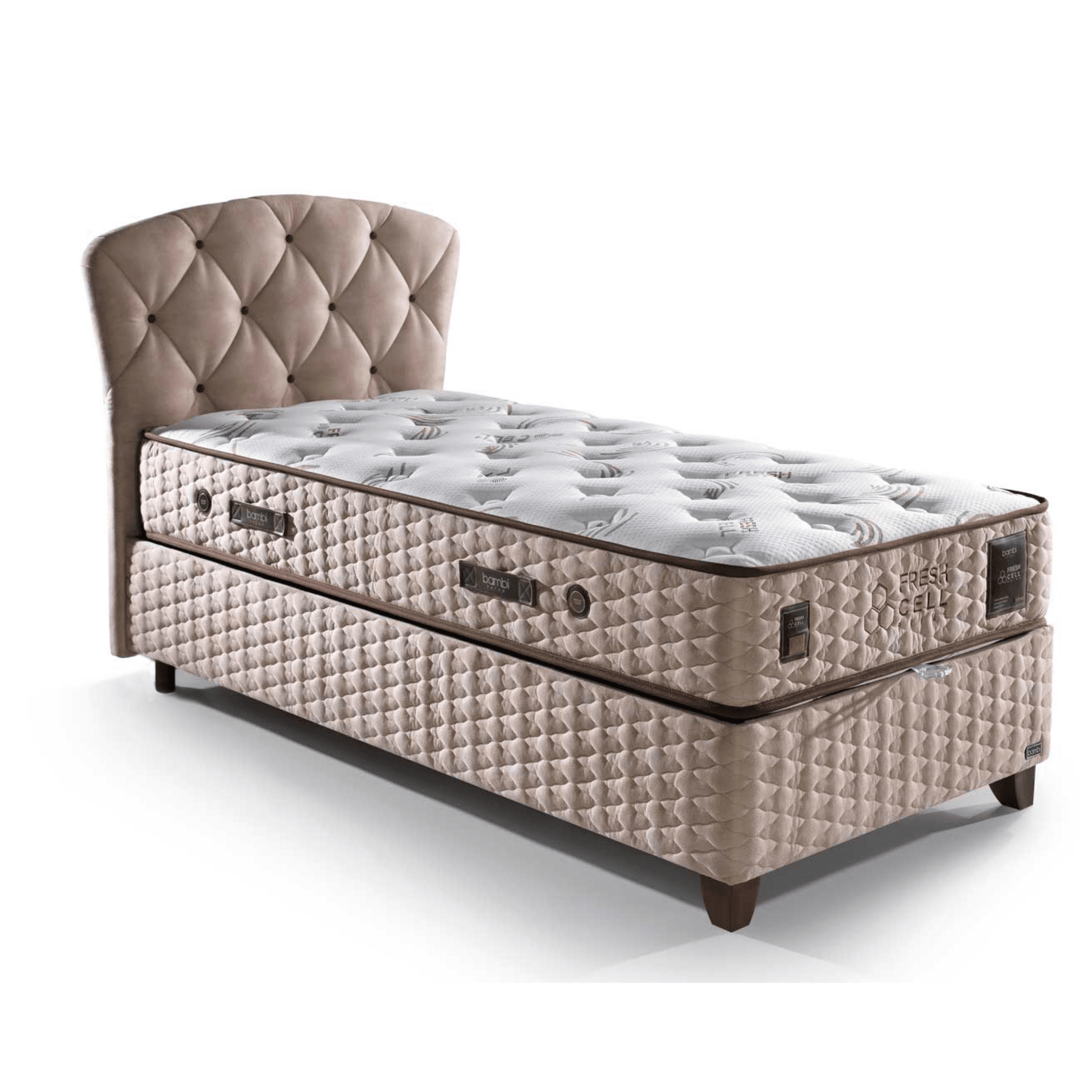 Bambi Freshcell Prime Boxspringbett Schlafzimmer Set - Ezmann.de