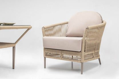 Gowoll Mitra Gartenlounge-Set Gartengarnitur Gartenmöbel Set 5 Personen Gartentisch für Outdoor - Ezmann.de