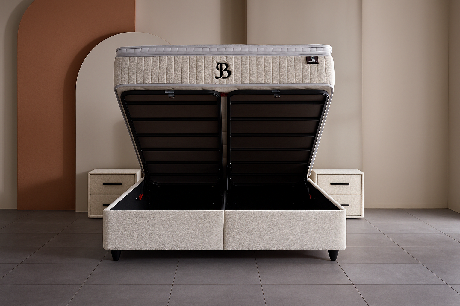 BSS SIABEDD Boxspringbett Set | Matratze H3 | Box und Kopfteil Gowoll.de