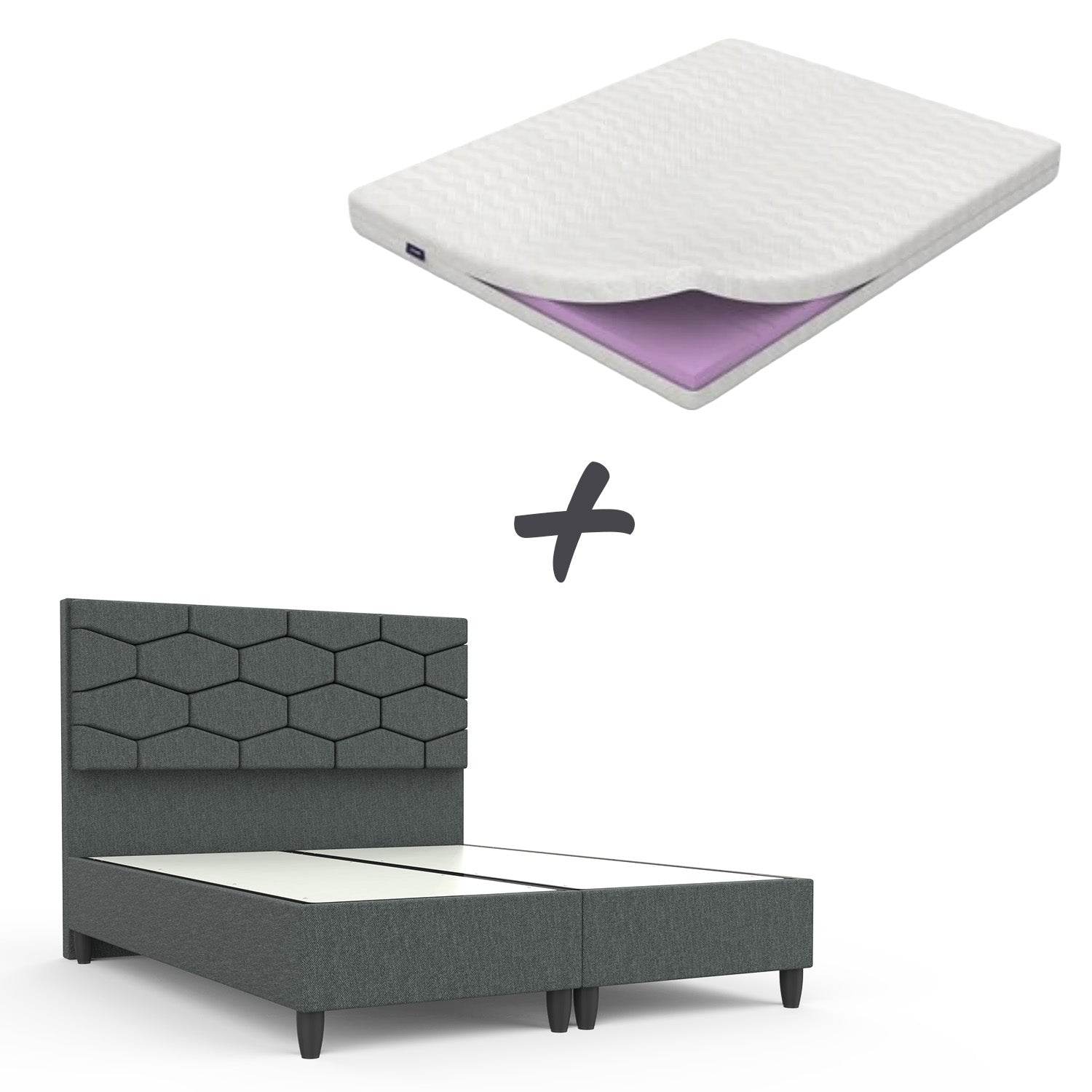 Gowoll Petek Waben Boxspringbett 160x200 - Ezmann.de